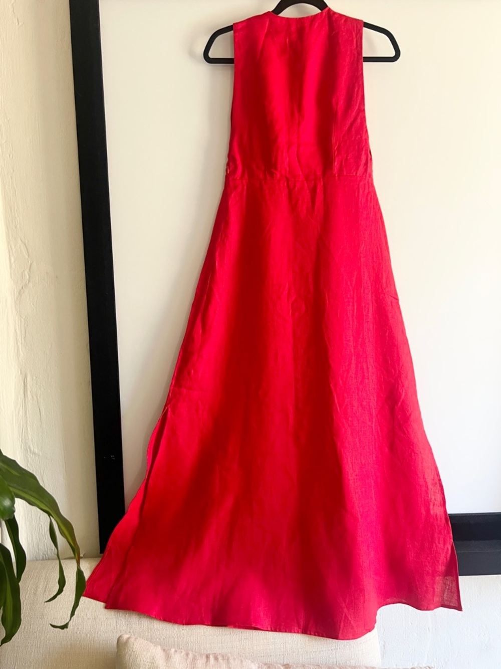 FARM Rio Red 3D Flower Maxi Dress Size Small NWT - Picture 11 of 16